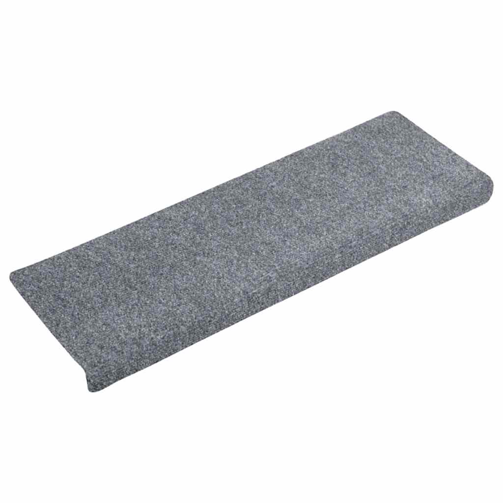 Tappetini Autoadesivi per Scale 30 pz Grigio Chiaro 65x21x4 cm 3365694