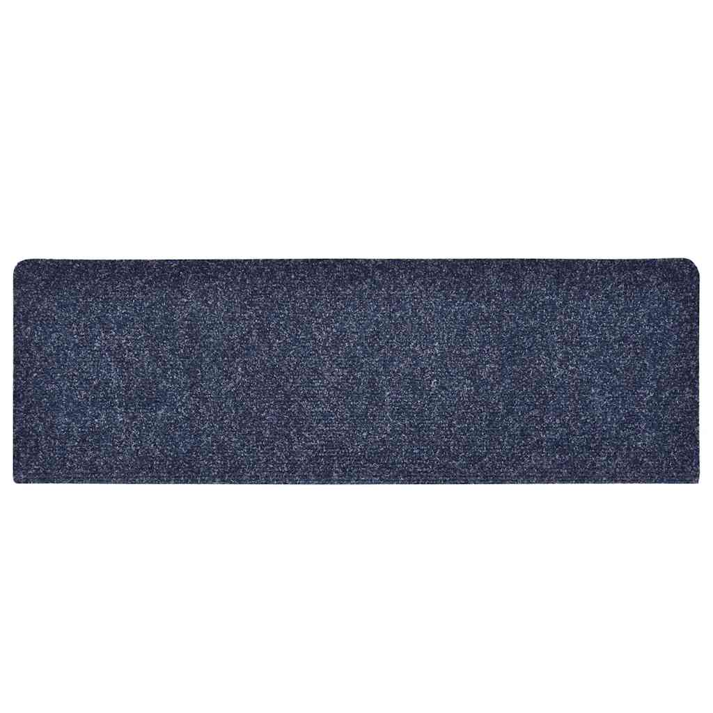 Tappetini Autoadesivi per Scale 30 pz Blu 65x21x4 cm