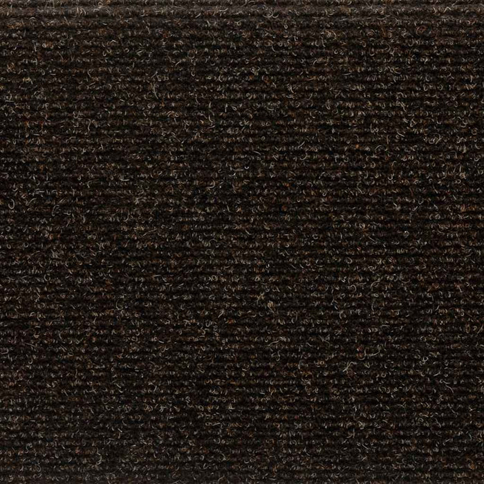 Tappetini Autoadesivi per Scale 30 pz Marrone Scuro 65x21x4 cm