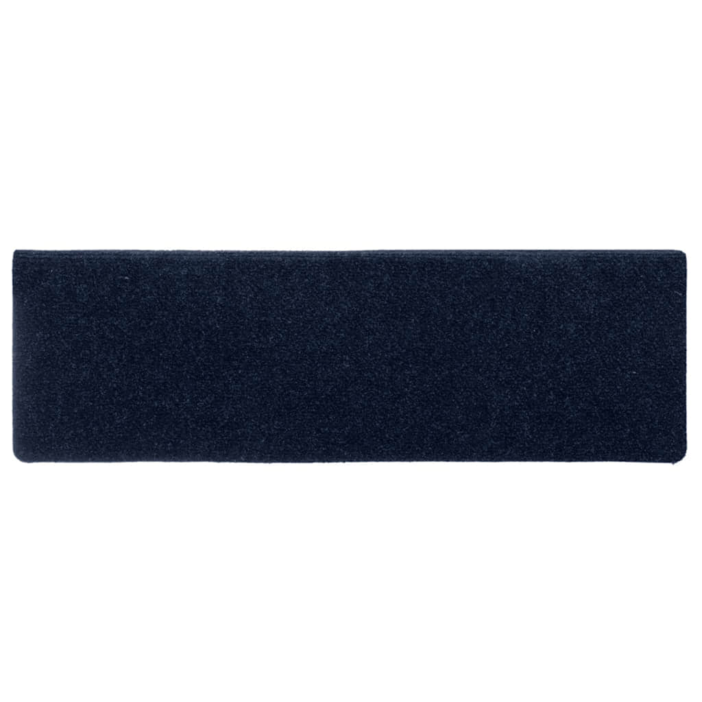 Tappetini Autoadesivi per Scale 30 pz Blu Marino 65x21x4 cm 3365701