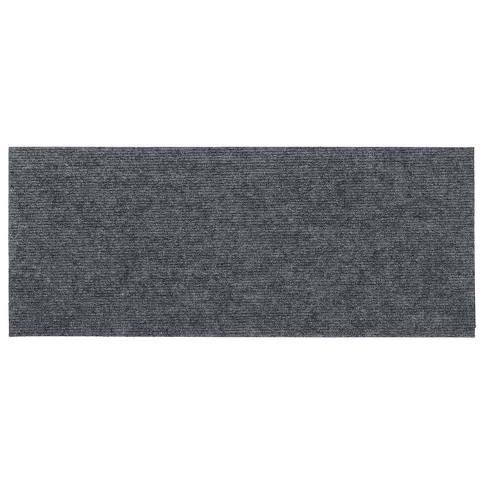 Tappetini per Scale Autoadesivi 30 pz Grigio Chiaro 60x25 cm