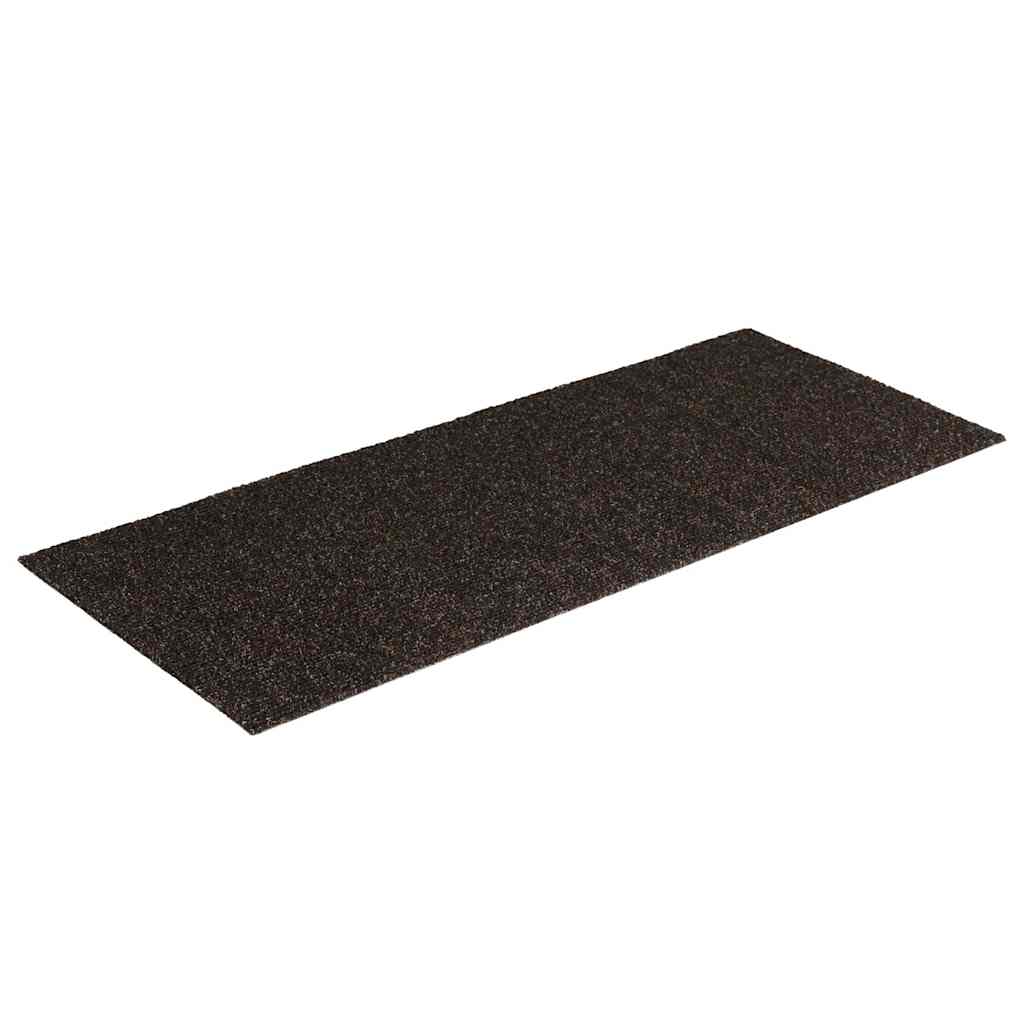 Tappetini per Scale Autoadesivi 30 pz Marrone Scuro 60x25 cm 3365710