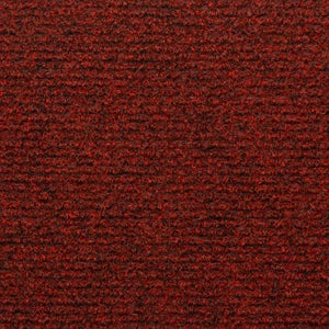 Tappetini Autoadesivi per Scale 20 pz Rosso Bordò 65x21x4 cm 3365719