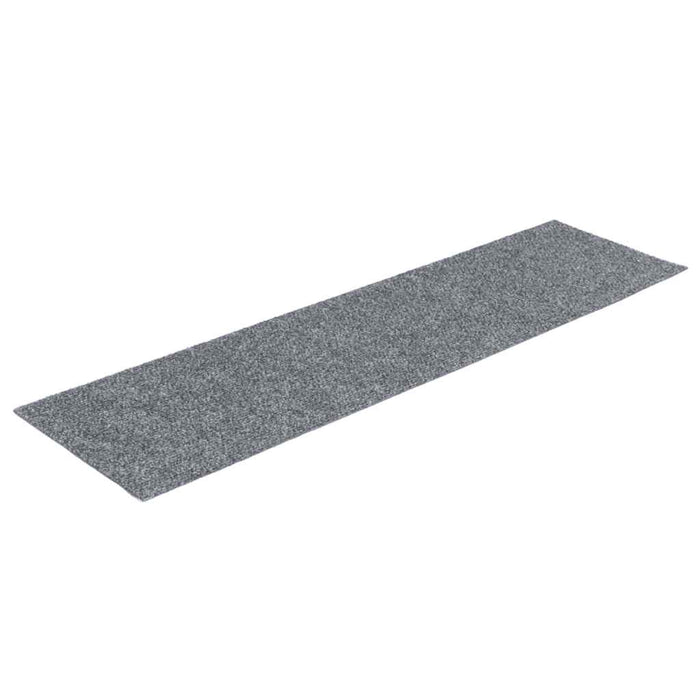 Tappetini per Scale Autoadesivi 30 pz Grigio Chiaro 76x20 cm 3365724