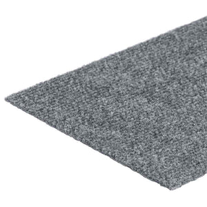 Tappetini per Scale Autoadesivi 30 pz Grigio Chiaro 76x20 cm