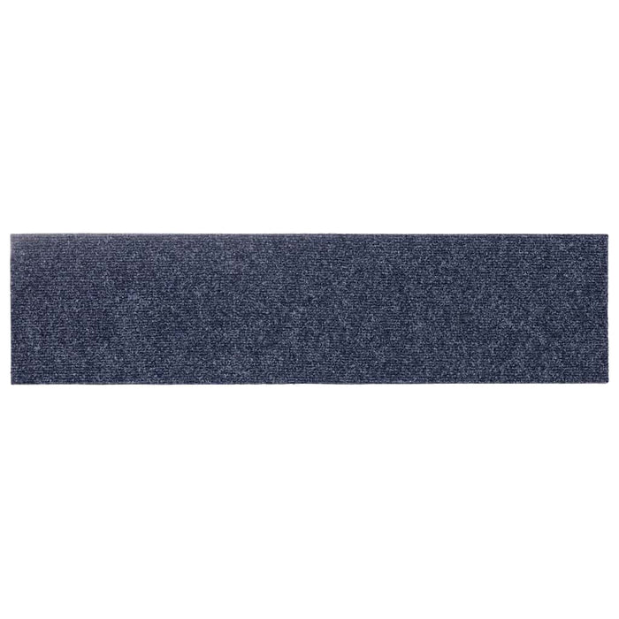 Tappetini per Scale Autoadesivi 30 pz Grigio Blu 76x20 cm