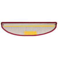 Tappetini per Scale 30 pz Rosso Bordò 56x17x3 cm