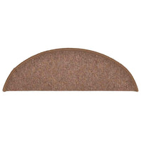 Tappetini per Scale 30 pz Marroni 56x17x3 cm