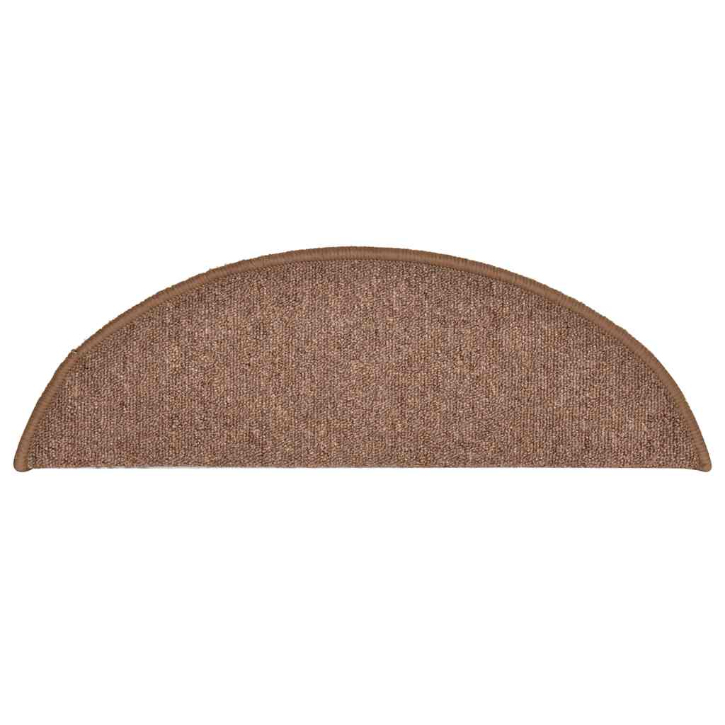 Tappetini per Scale 30 pz Marroni 56x17x3 cm 3365744