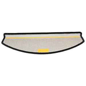 Tappetini per scale 30 pz 65x24x4 cm Antracite Semicircolari Grandi 3365749