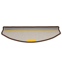 Tappetini per Scale 30 pz Marrone Caffè 65x24x4 cm