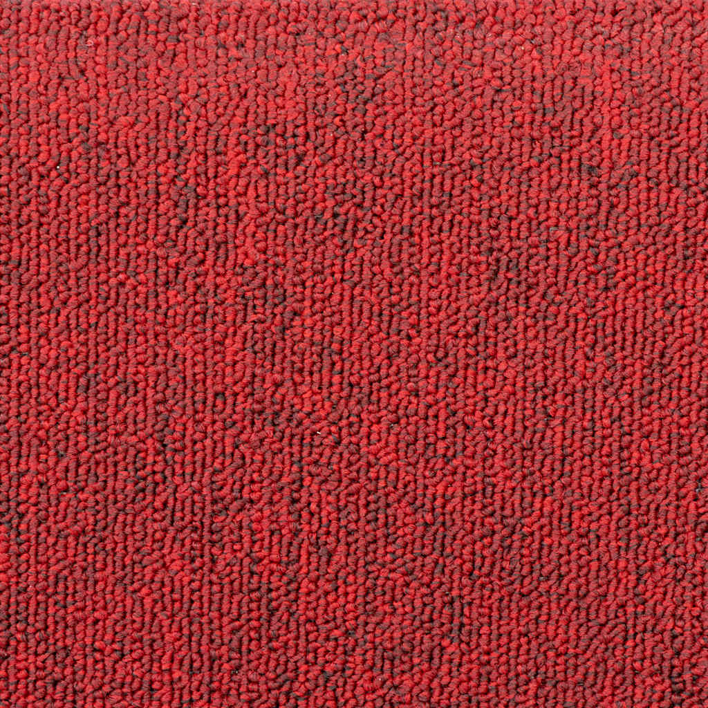 vidaXL Tappetini per scale 30 pz 65x24x4 cm Bordeaux Semicircolari Grandi