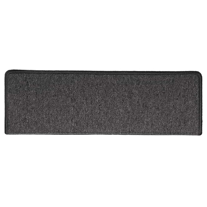 Tappetini per Scale 30 pz 65x21x4 cm Antracite 3365765