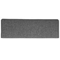 Tappetini per scale 30 pz 65x21x4 cm Grigio scuro Bordo rettangolare 3365766