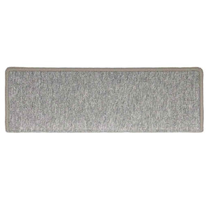 Tappetini per scale 30 pz 65x21x4 cm Grigio chiaro Bordo rettangolare 3365768