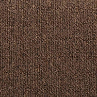 vidaXL Tappetini per scale 30 pz 65x21x4 cm Marrone caffè Bordo rettangolare