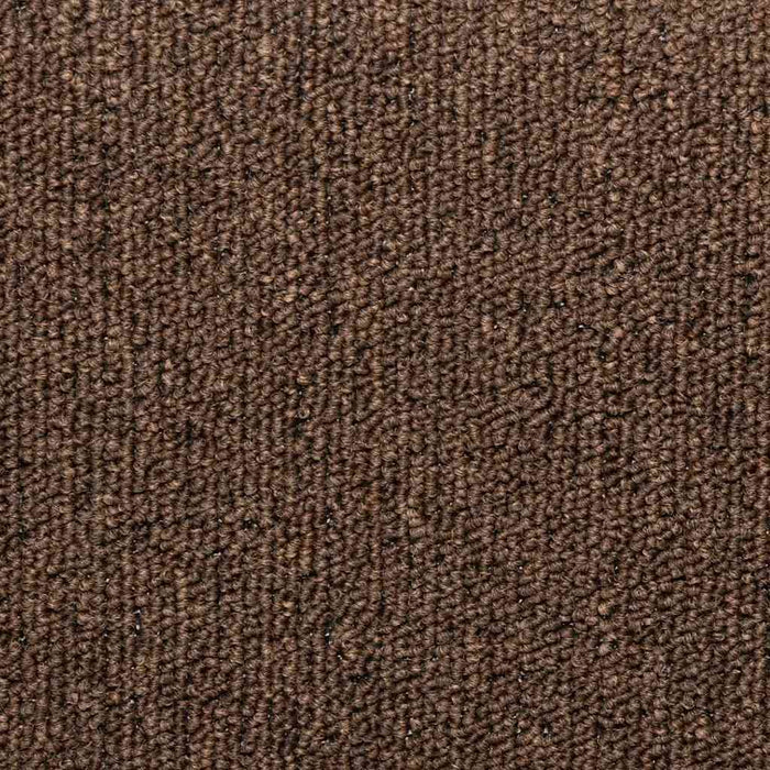 vidaXL Tappetini per scale 30 pz 65x21x4 cm Marrone caffè Bordo rettangolare