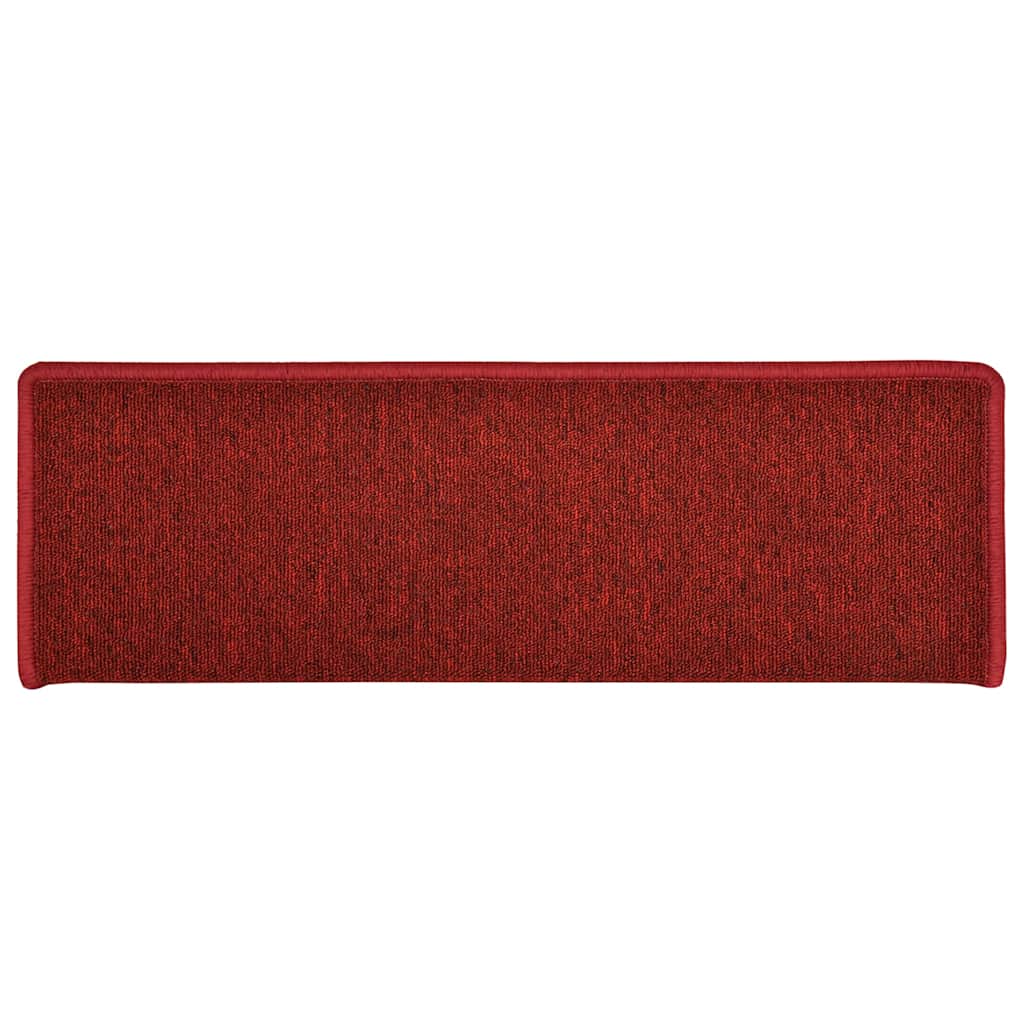 Tappetini per Scale 30 pz 65x21x4 cm Rossi 3365770