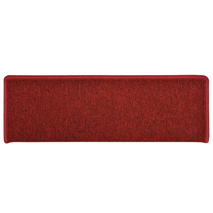 Tappetini per Scale 30 pz 65x21x4 cm Rossi