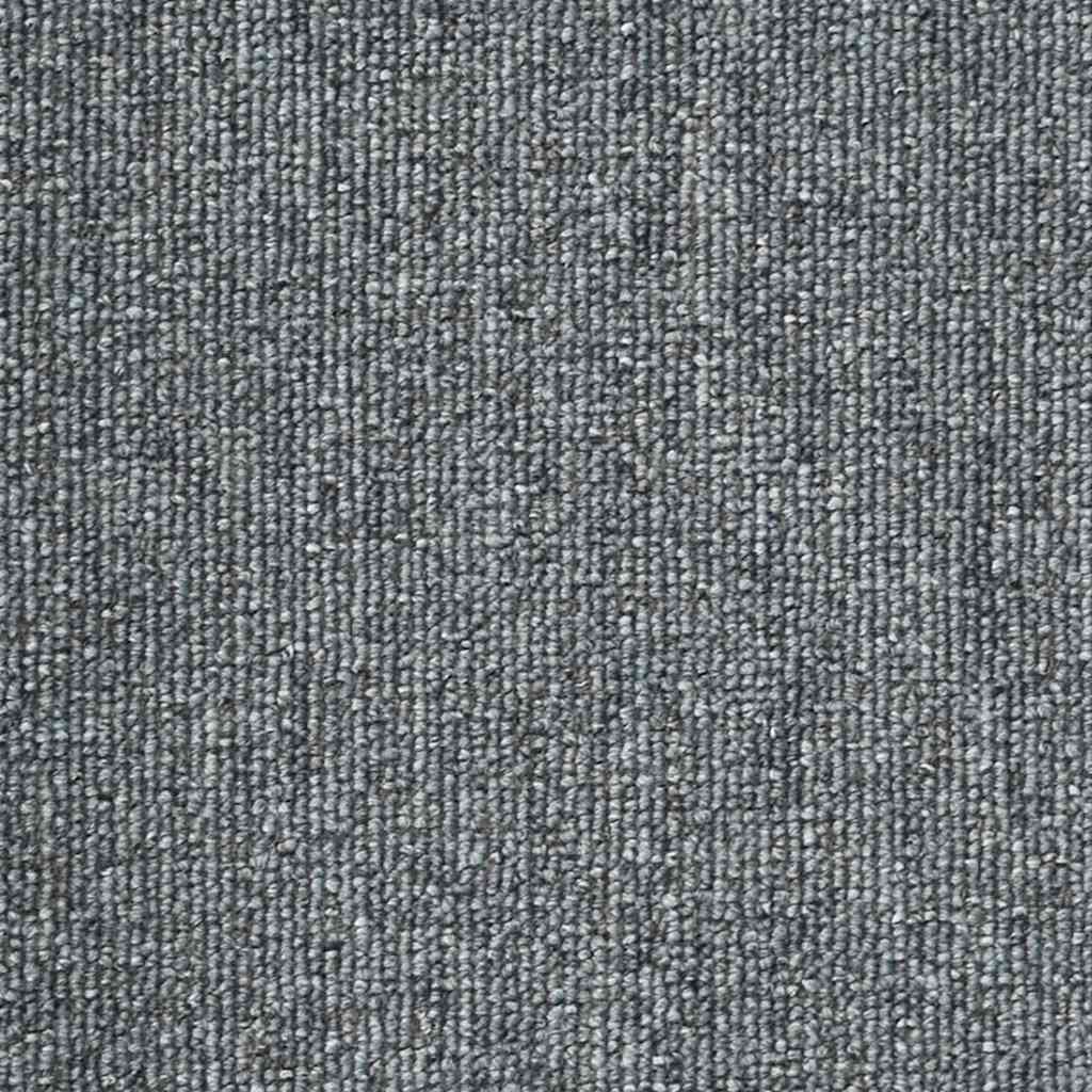 Tappetini per scale 30 pz 65x21x4 cm Grigio chiaro e blu con bordo rettangolare 3365780