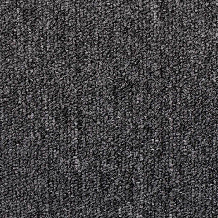 vidaXL Tappetini per scale 20 pz 65x24x4 cm Antracite Semicircolari Grandi