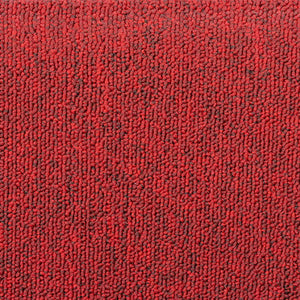 Tappetini per scale 20 pz 65x24x4 cm Bordeaux Semicircolari Grandi 3365794