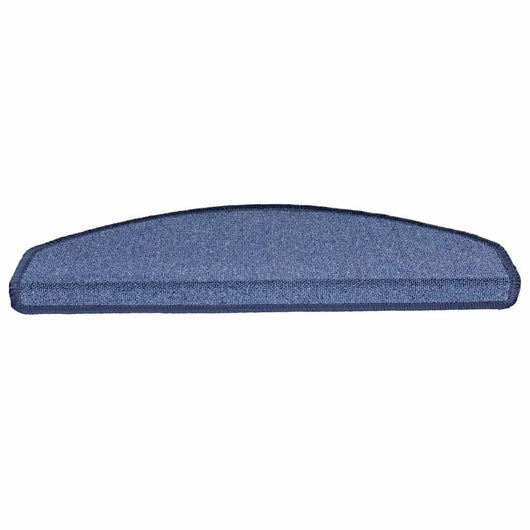 Tappetini per scale 20 pz 65x24x4 cm Blu Semicircolari Grandi 3365796