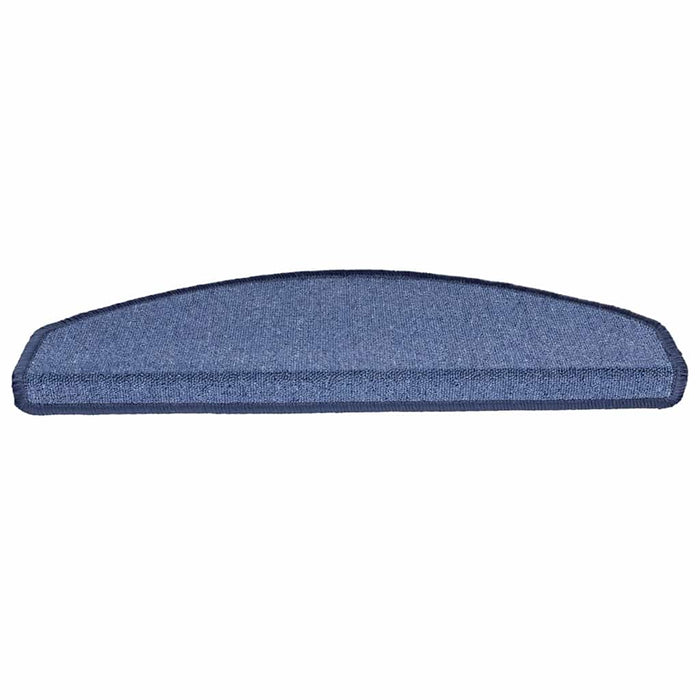 Tappetini per scale 20 pz 65x24x4 cm Blu Semicircolari Grandi 3365796