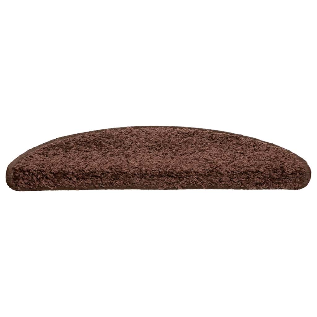 Tappetini per Scale 30 pz Marroni 56x17x3 cm 3365802