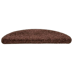 Tappetini per Scale 30 pz Marroni 56x17x3 cm 3365802