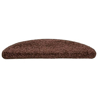 Tappetini per Scale 30 pz Marroni 56x17x3 cm