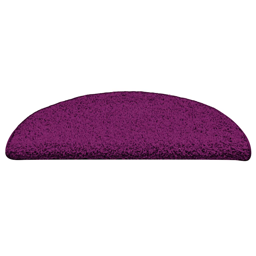 Tappetini per scale 30 pz 56x17x3 cm rosa semicircolari 3365809