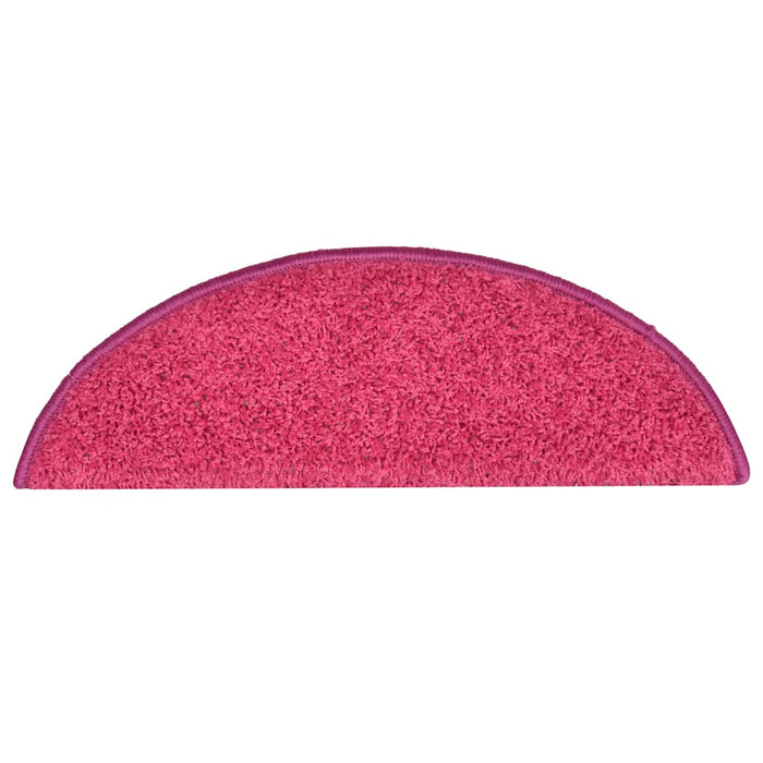 Tappetini per Scale 30 pz Rosa 56x17x3 cm