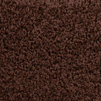Tappetini per scale 30 pz 65x21x4 cm Marrone Semicircolari Grandi 3365815