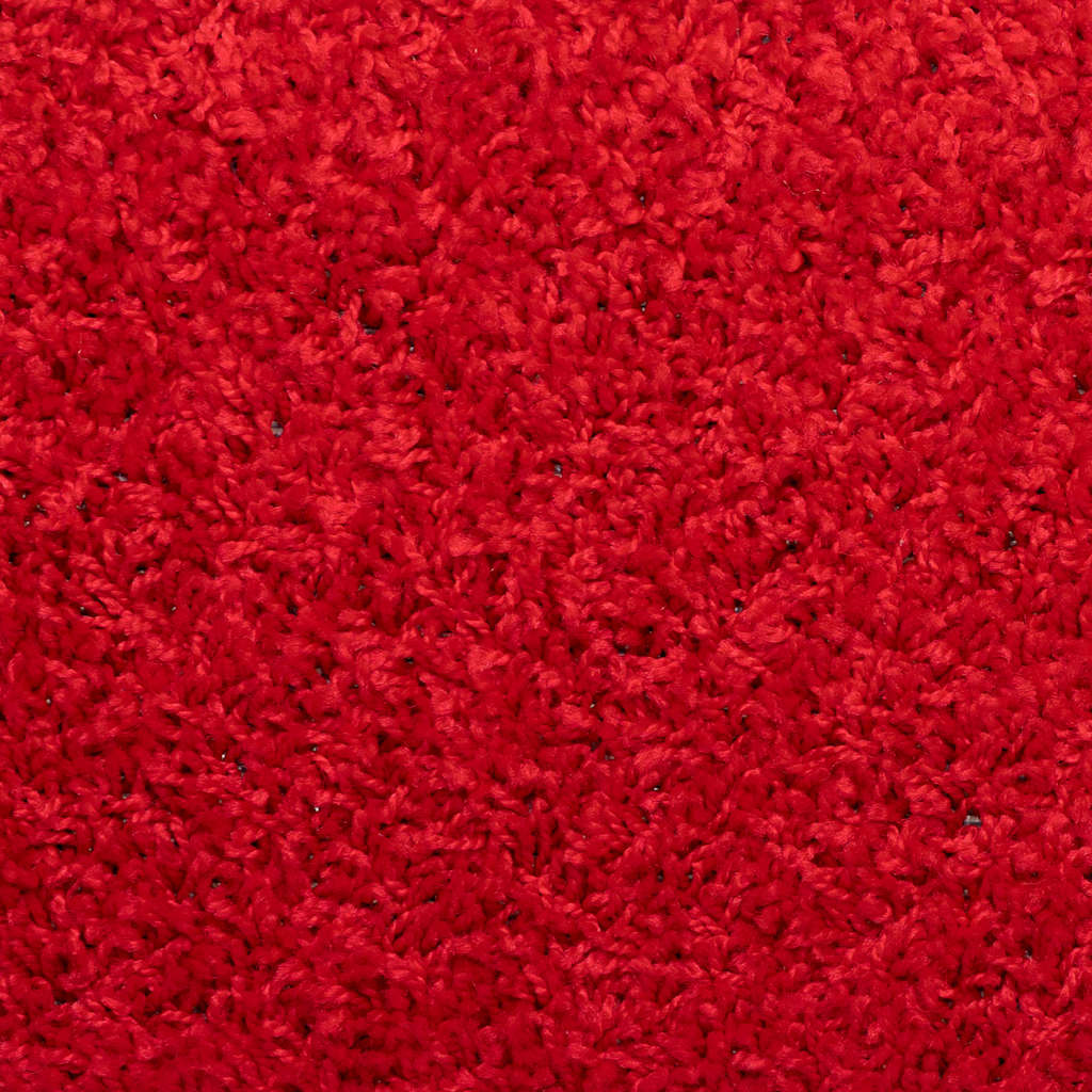 vidaXL Tappetini per scale 30 pz 65x21x4 cm Rosso Bordo rettangolare