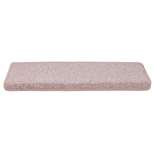 Tappetini per scale 30 pz 65x21x4 cm Bianco e Rosa Bordo rettangolare 3365833