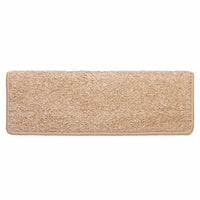 Tappetini per scale 30 pz 65x21x4 cm Oro Bordo rettangolare 3365834