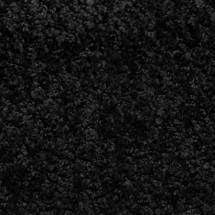 vidaXL Tappetini per scale 20 pz 56x17x3 cm Nero Semicircolari