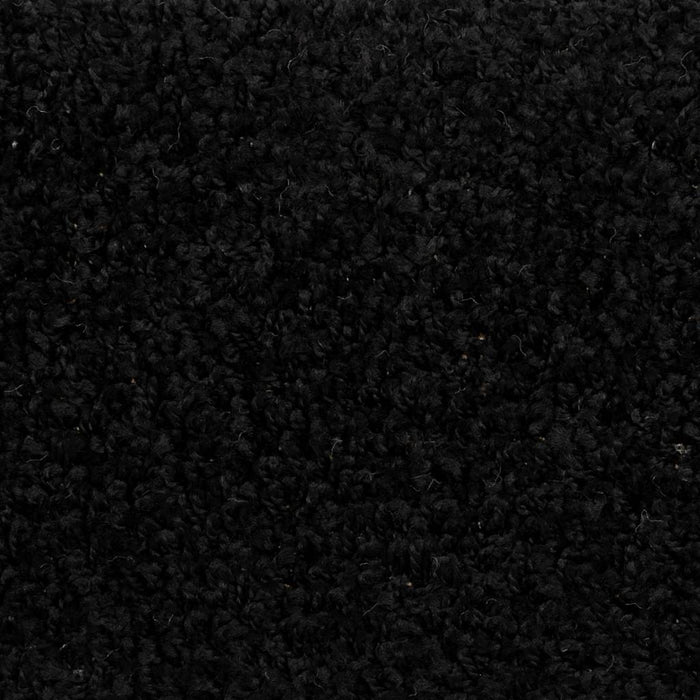 vidaXL Tappetini per scale 20 pz 65x21x4 cm Nero Semicircolari Grandi