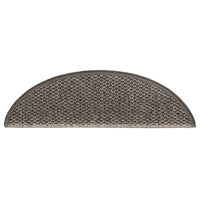 Tappeti Adesivi per Scale Sisal 30pz 56x17x3 cm Beige Marrone 3365860