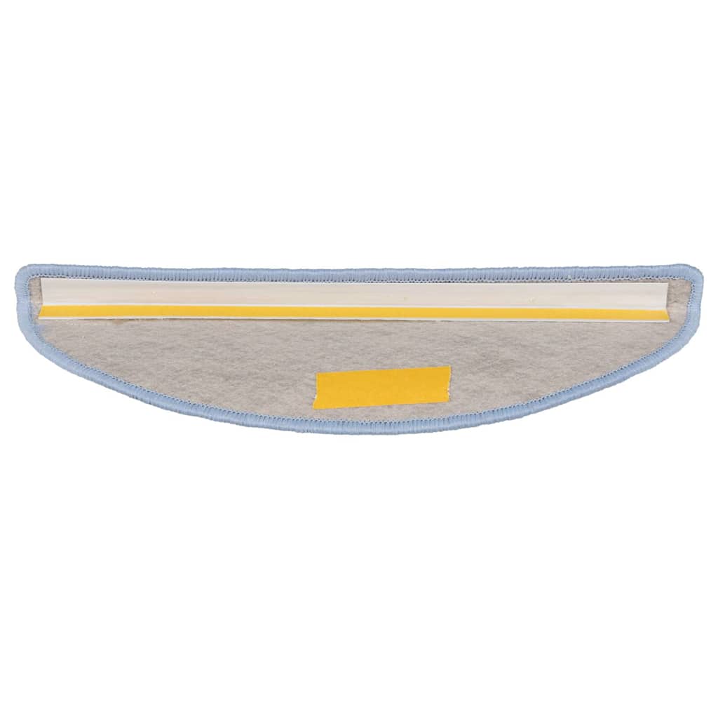 Tappeti Autoadesivi per Scale Aspetto Sisal 30pz 56x17x3 cm Blu 3365862