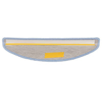 Tappeti Autoadesivi per Scale Aspetto Sisal 30pz 56x17x3 cm Blu 3365862