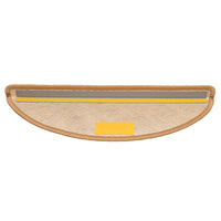 Tappeti Autoadesivi Scale Aspetto Sisal 30 pz 56x17x3 cm Sisal 3365865