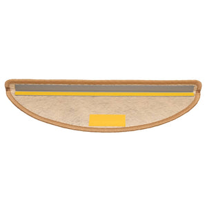 Tappeti Autoadesivi Scale Aspetto Sisal 30 pz 56x17x3 cm Sisal 3365865