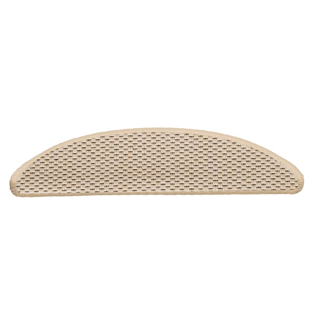 Tappeti Autoadesivi Scale Aspetto Sisal 30pz 56x17x3 cm Berbero 3365869