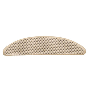 Tappeti Autoadesivi Scale Aspetto Sisal 30pz 56x17x3 cm Berbero 3365869