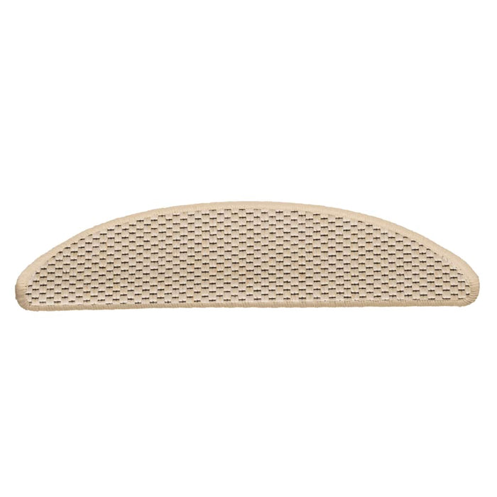 Tappeti Autoadesivi Scale Aspetto Sisal 30pz 56x17x3 cm Berbero 3365869