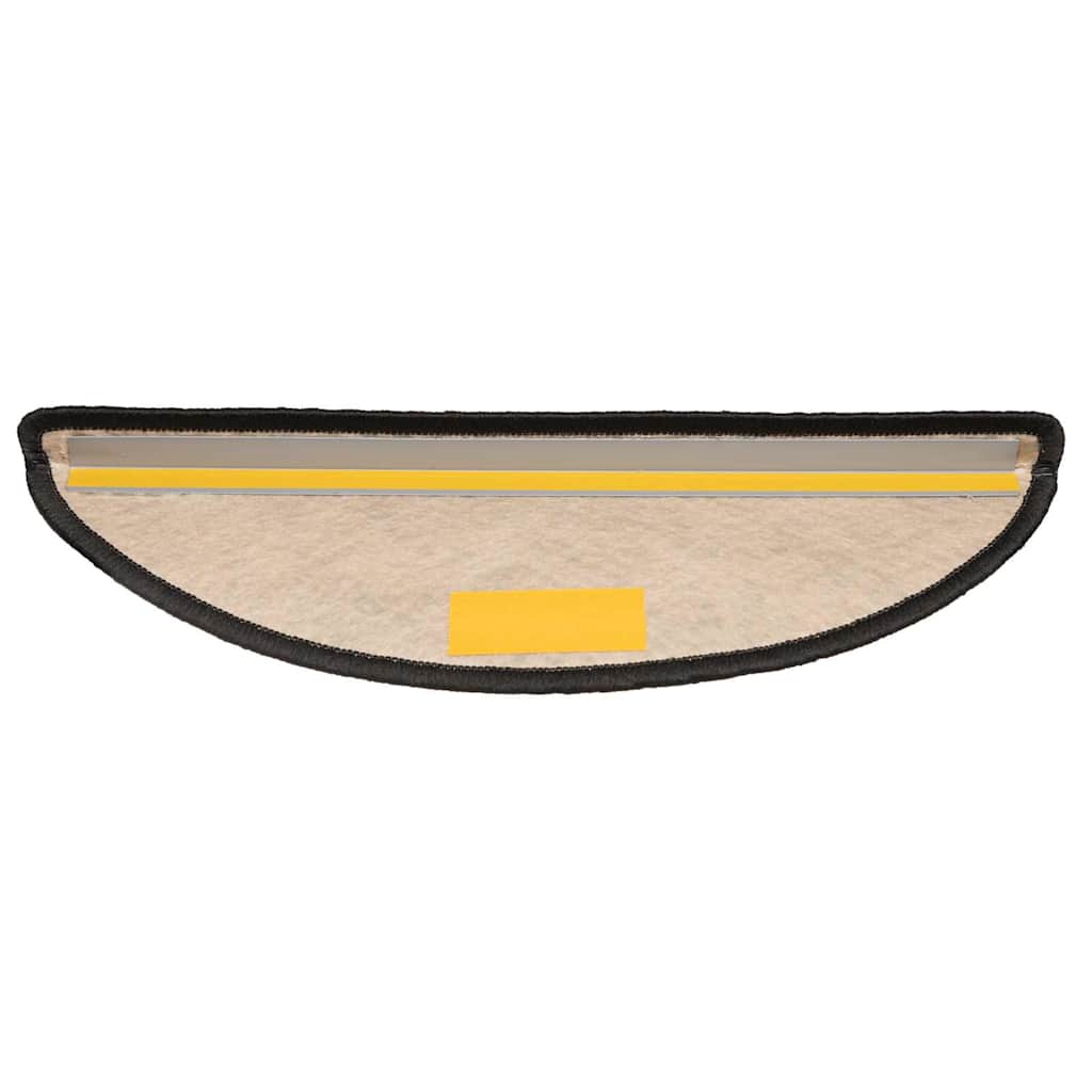 Tappeti Adesivi Scale Aspetto Sisal 30 pz 65x21x4 cm Antracite 3365873