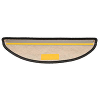 Tappeti Adesivi Scale Aspetto Sisal 30 pz 65x21x4 cm Antracite 3365873