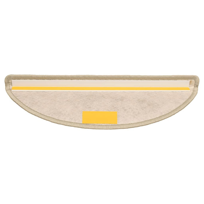 Tappeti Adesivi Scale Aspetto Sisal 30pz 65x21x4cm Verde Chiaro 3365875